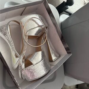 Silver Platform Heels *Special Edition*